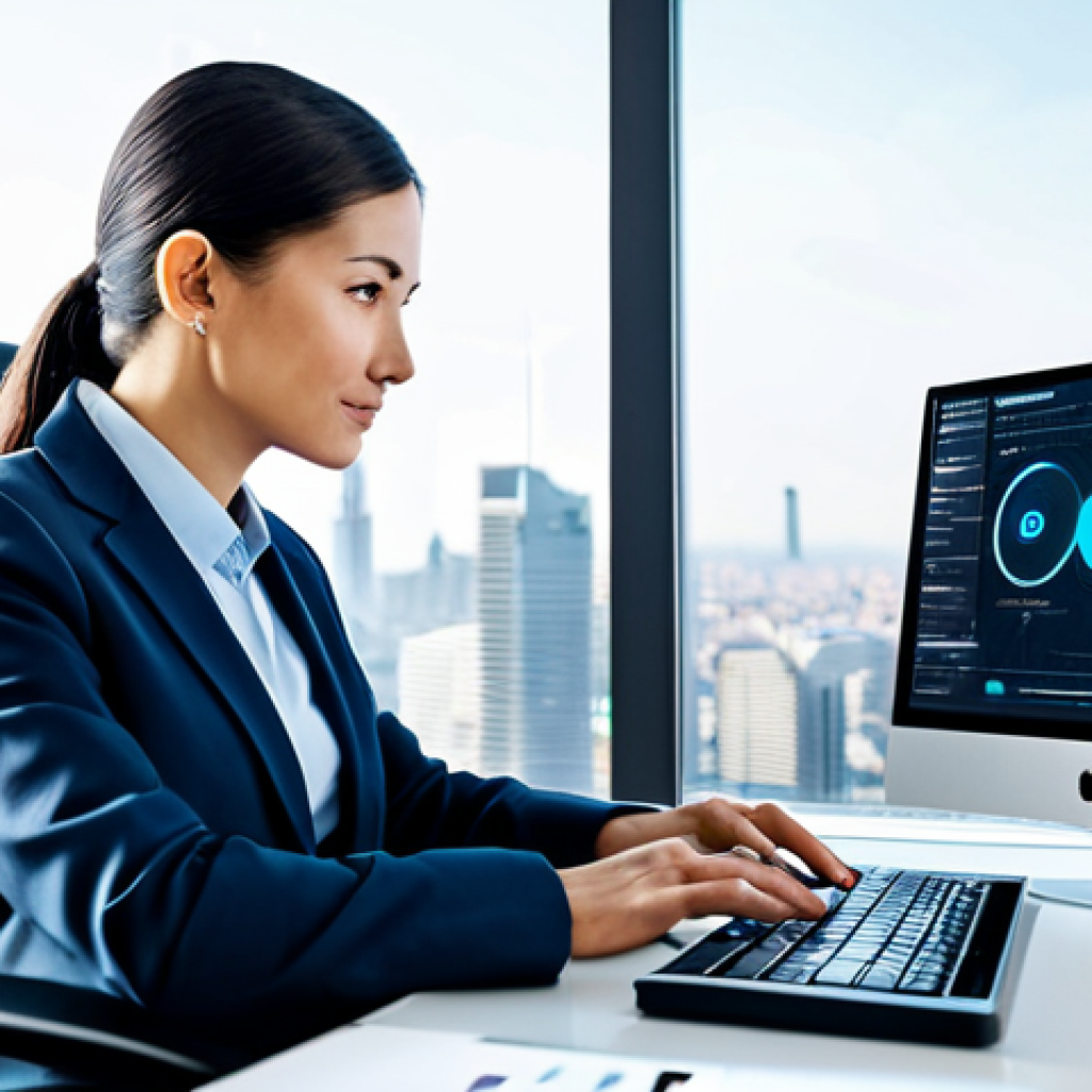 **Prompt:** A professional adult business person, fully clothed in a modest business suit, sitting comfortably at a sleek, futuristic desk. The person is interacting with a holographic interface that displays organized data streams, interconnected customer profiles, and a smooth workflow diagram, symbolizing marketing automation in action. The environment is a modern, spacious office with large windows overlooking a city skyline. The atmosphere is calm, efficient, and technologically advanced. Professional photography, high-resolution, sharp focus, natural lighting, perfect anatomy, correct proportions, natural pose, well-formed hands, proper finger count, natural body proportions, safe for work, appropriate content, fully clothed, professional, modest.