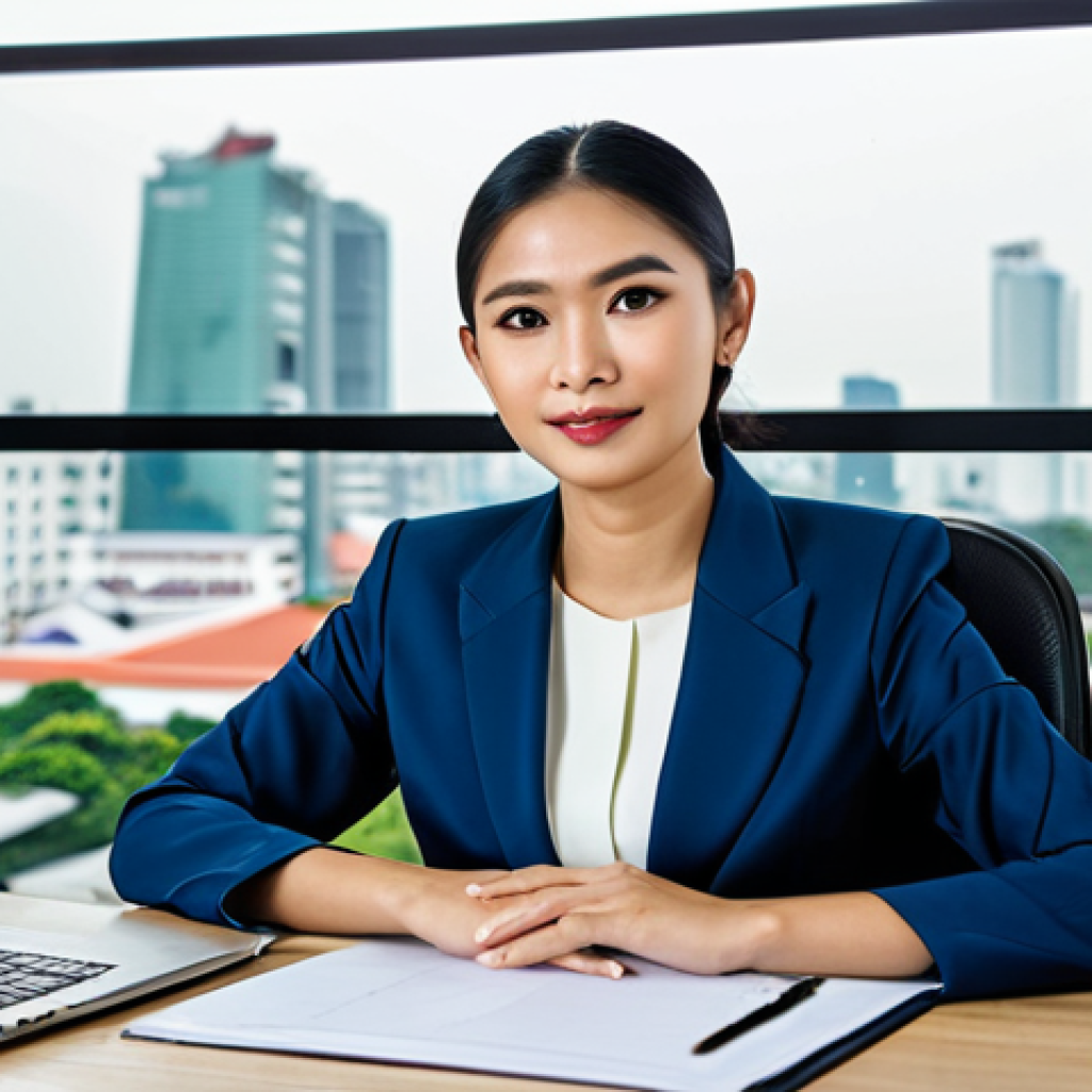 MVP와 벤처 캐피탈의 관계 - **

"A Thai businesswoman in a modest, traditional Thai silk business suit, sitting at a desk in a m...