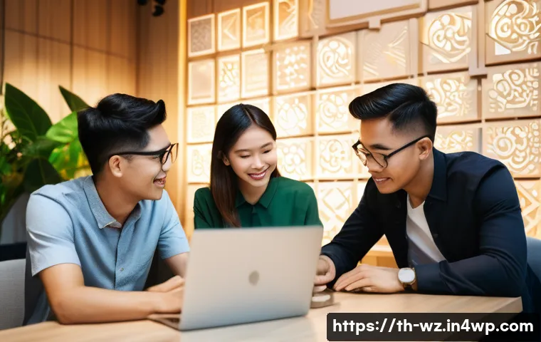 MVP를 활용한 스타트업 성장 사례 - A modern startup office scene in Bangkok, Thailand, showing a diverse team of young professionals co...